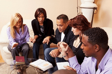 Small-Group praying