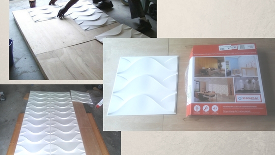 3D art panel arrangment